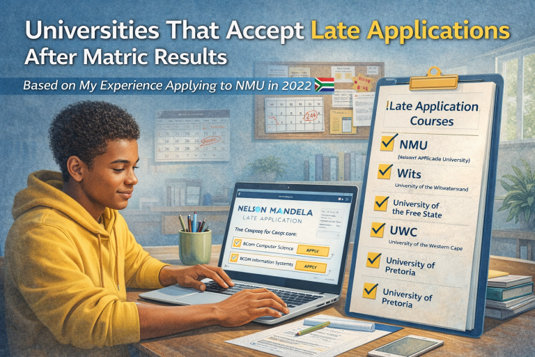 sa universities offering late applications